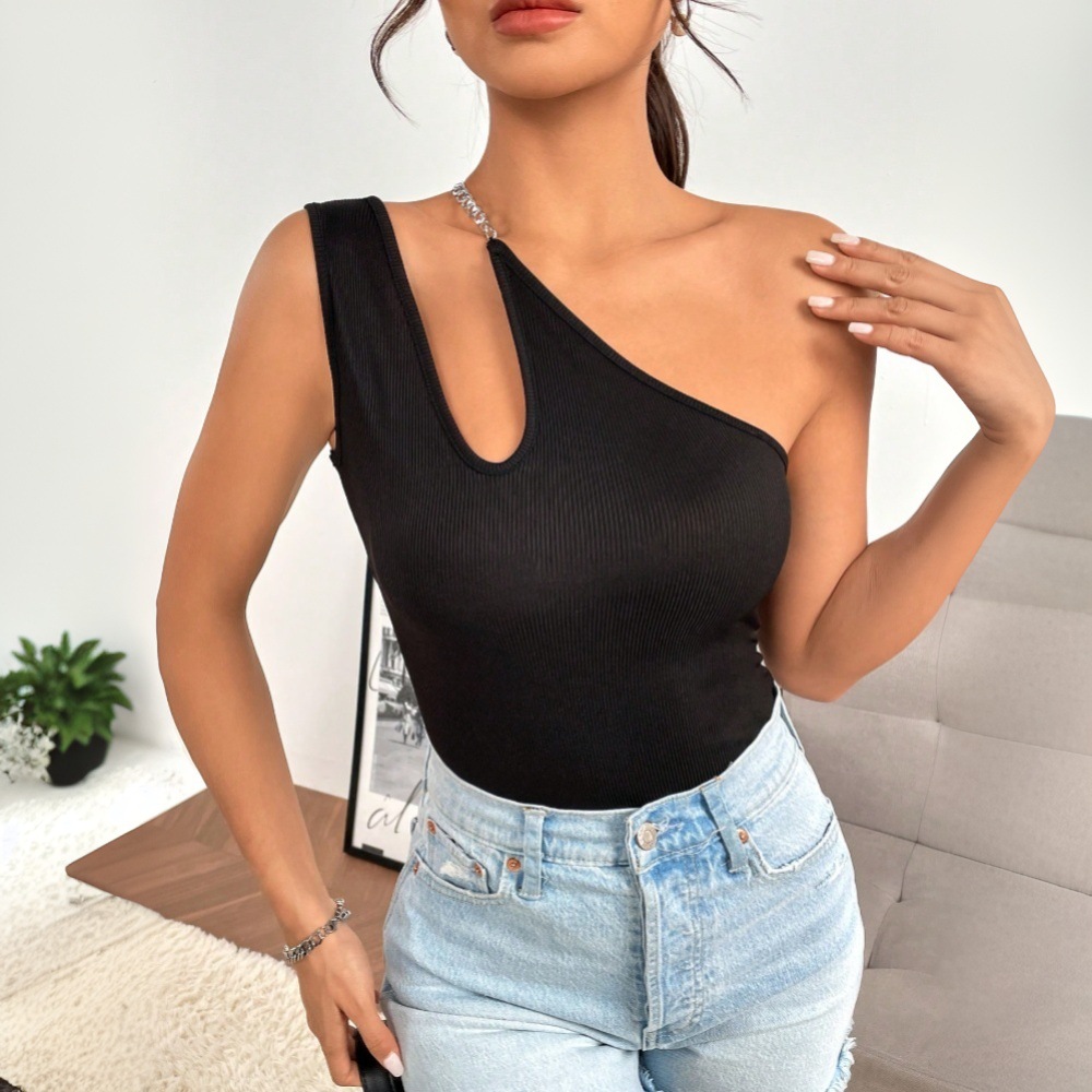 Blouse Off Shoulder - Atasan Wanita Seksi Model Hollow Out