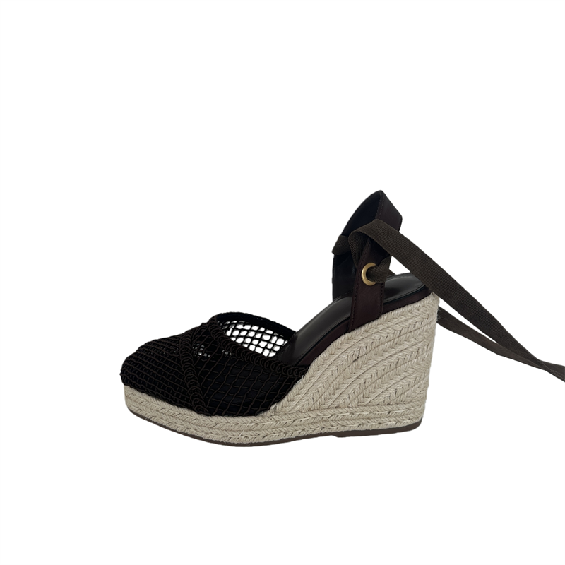 Sandal Strappy Heeled - Sandal musim panas wanita, model wedges