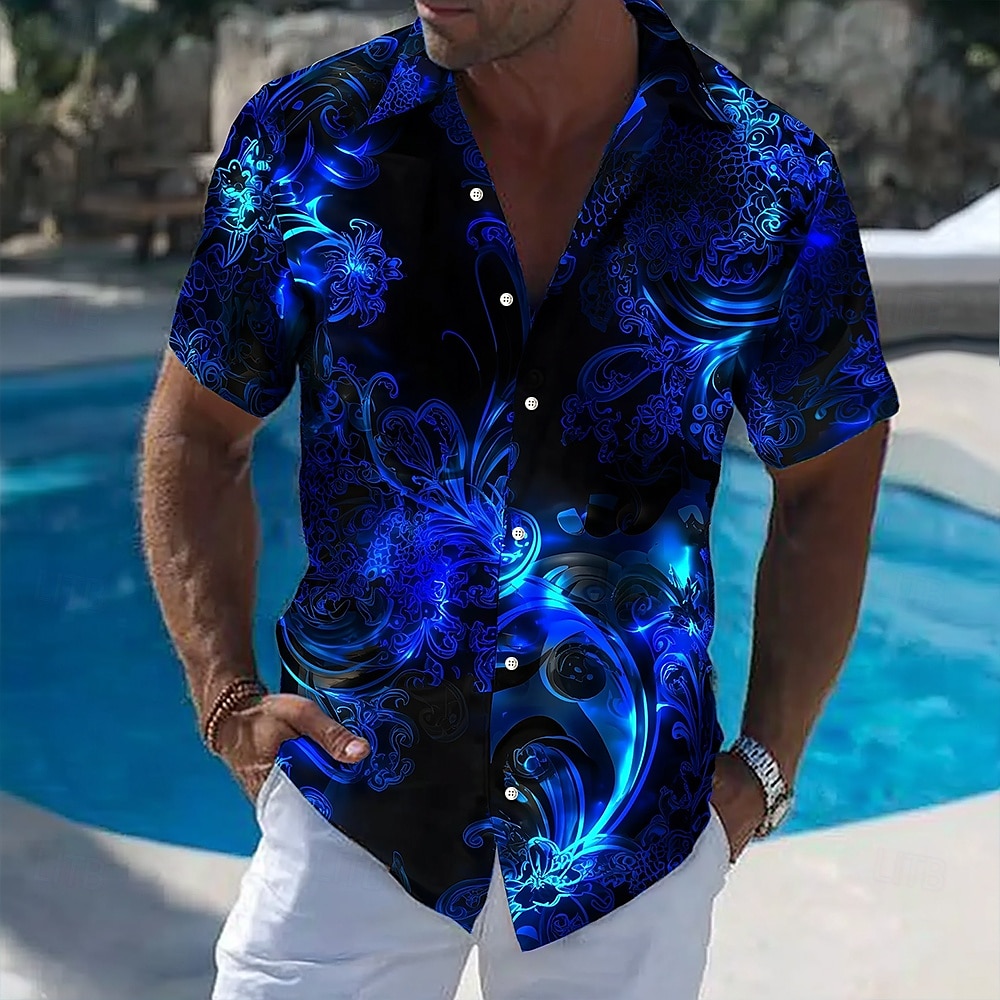 Kemeja Hawaii Musim Panas Bung - Romper Floral Print ulasan dan harga
