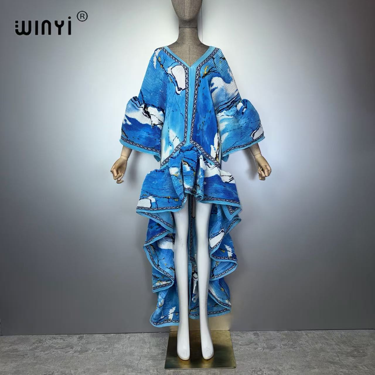 Gaun Kaftan Boho Slim WINYI un - Cover Up Kaftan ulasan dan harga