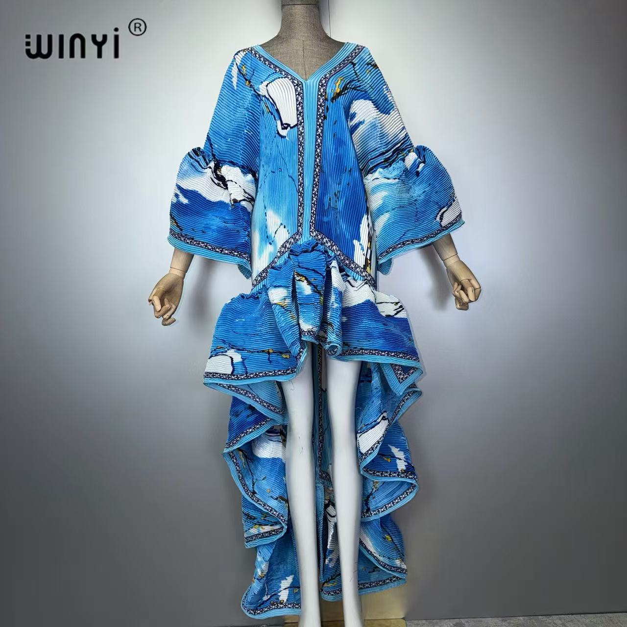Gaun Kaftan Boho Slim WINYI un - Cover Up Kaftan ulasan dan harga