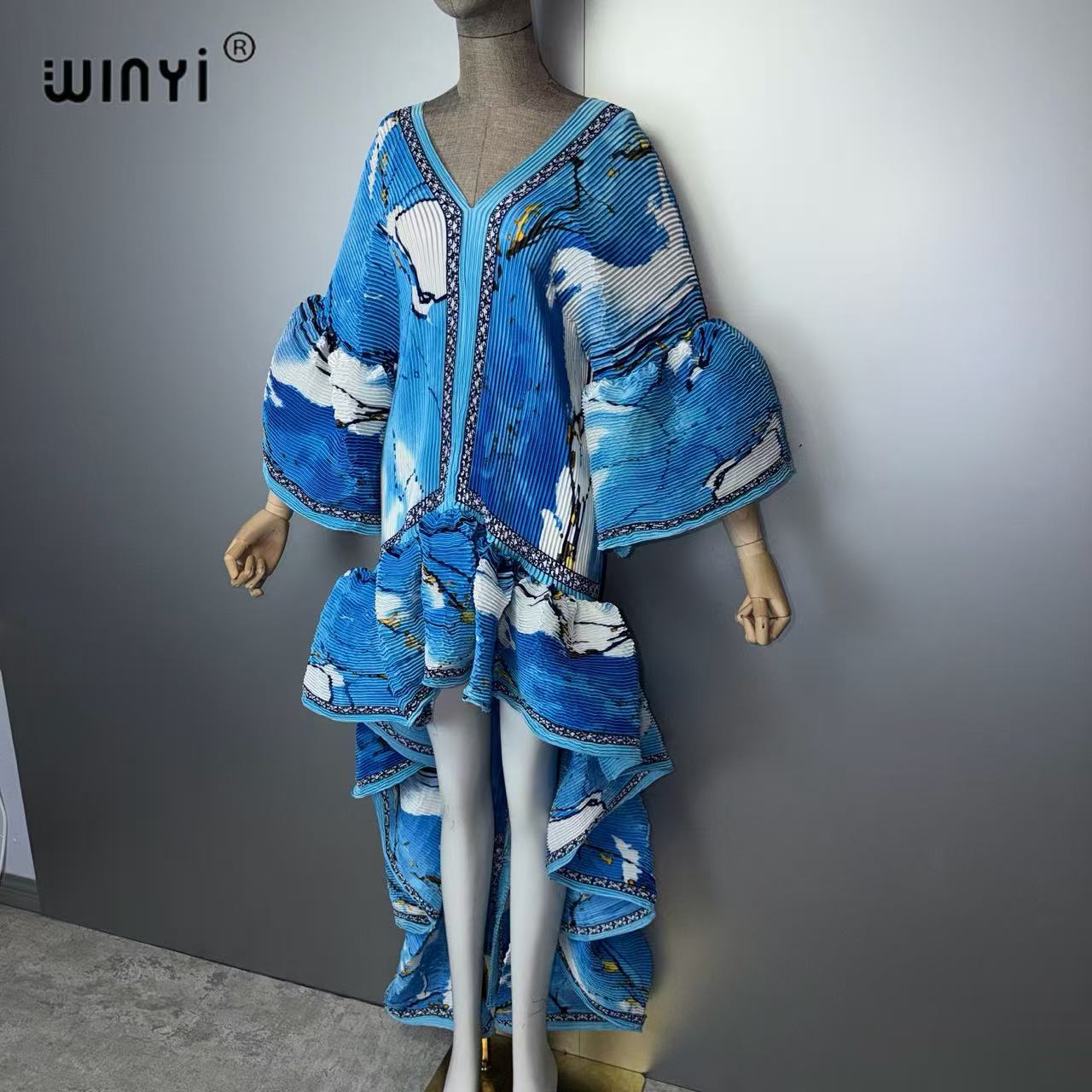 Gaun Kaftan Boho Slim WINYI un - Cover Up Kaftan ulasan dan harga