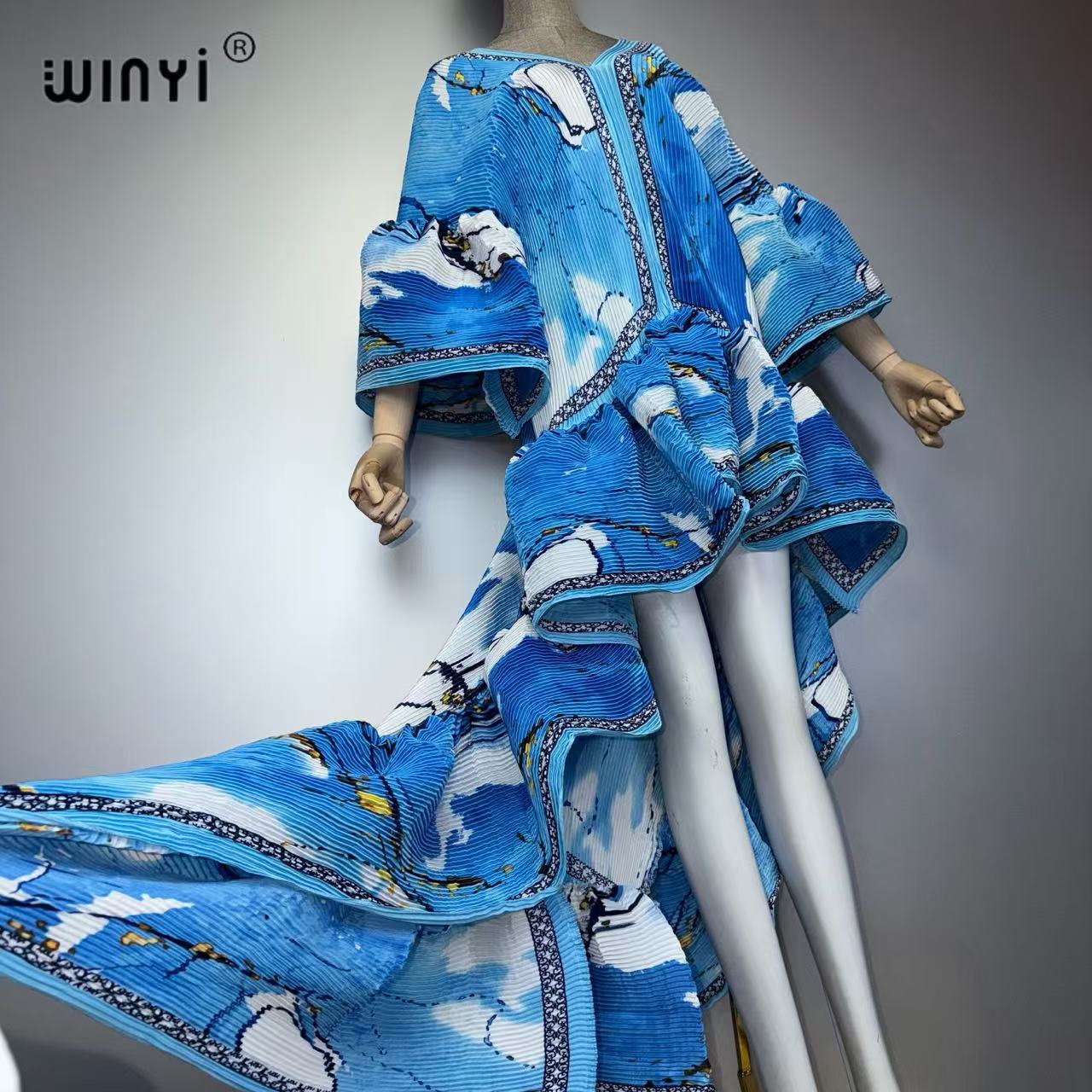 Gaun Kaftan Boho Slim WINYI un - Cover Up Kaftan ulasan dan harga