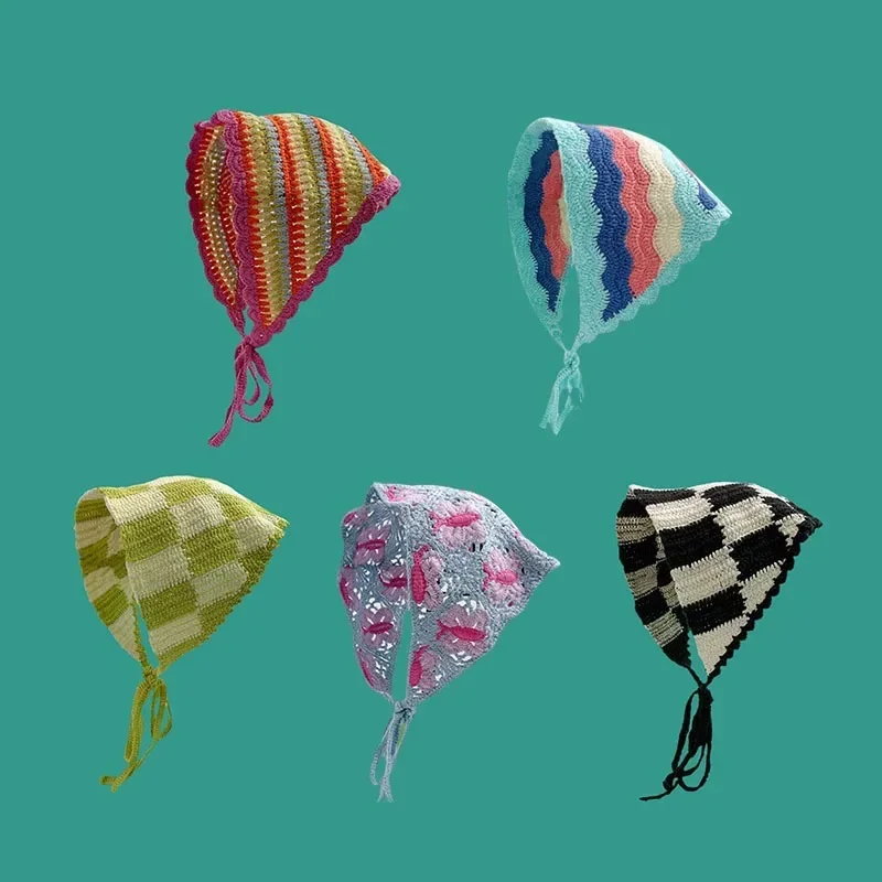 Topi Bandana buatan tangan Kor - Headband Summer Knit ulasan dan harga