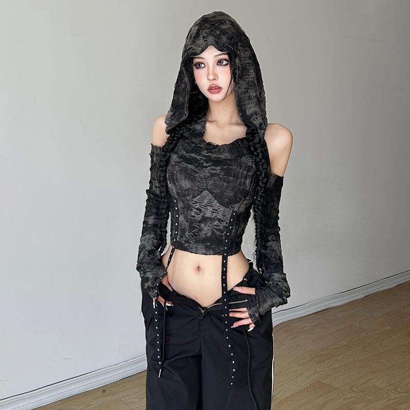 Kaos Lengan Panjang Model Off  - Blouse Off Shoulder ulasan dan harga